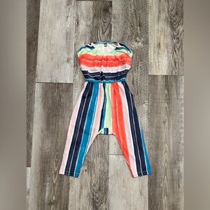 Tea Collection: Vibrant Striped Romper